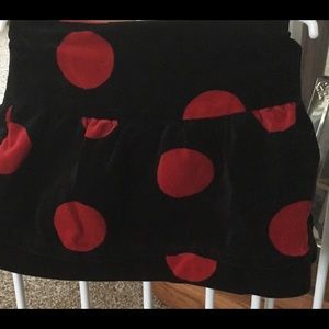 A real cute little girl skirt for winter.